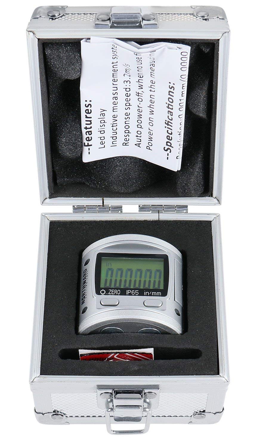 Accusize Industrial Tools IP65 - Presetter magnético digital electrónico de altura, 2" x 0", en/mm, 0805-4016