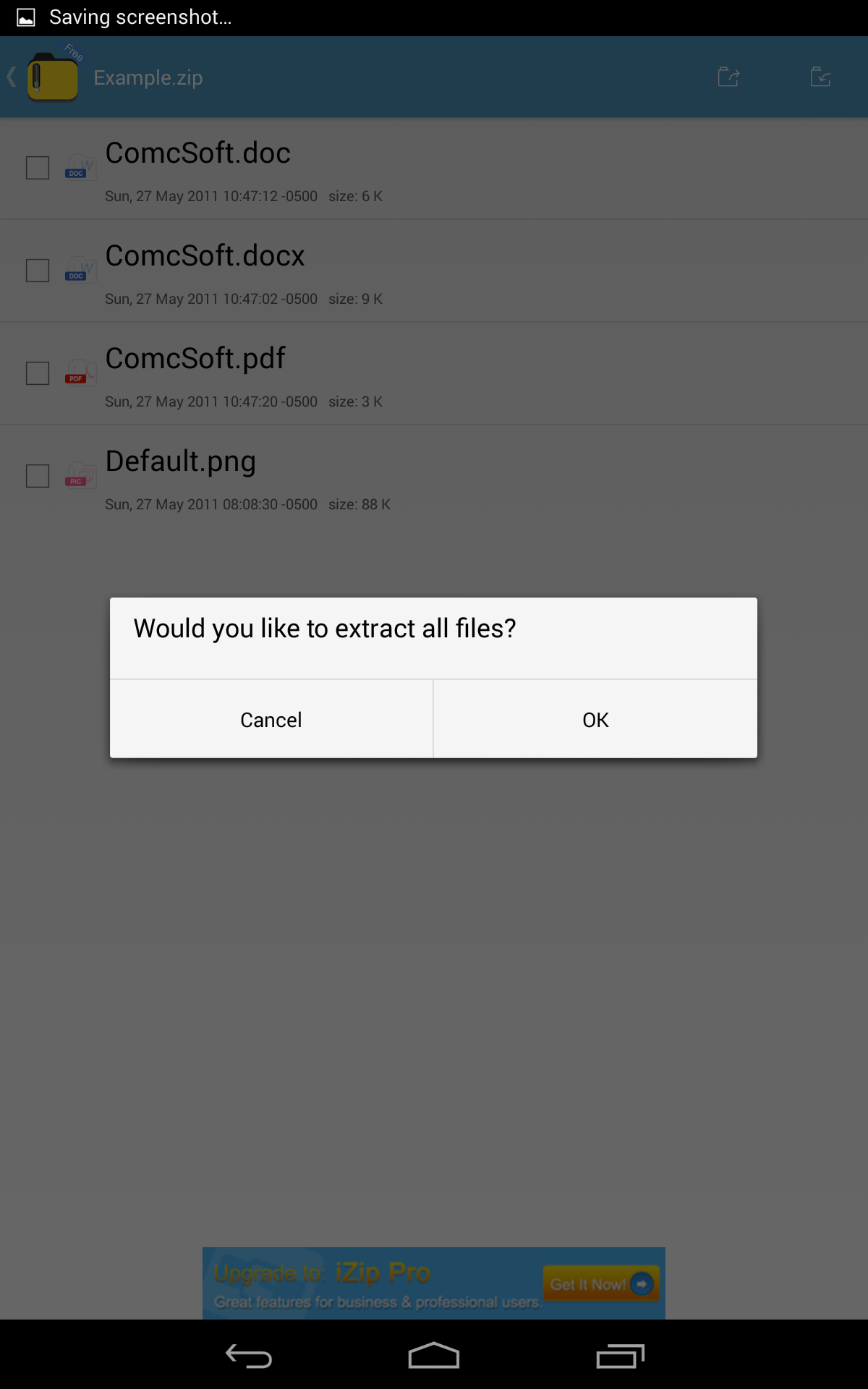 iZip - Zip Unzip Tool - Application sur Amazon Appstore