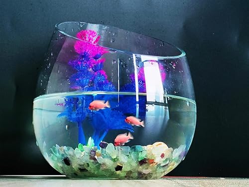 Miniatura 5 de ZHIYUXI Relleno de florero de fluorita de cristal, 0.22 libras, chips curativos pulidos para decoración, grava para pecera, plantas suculentas,