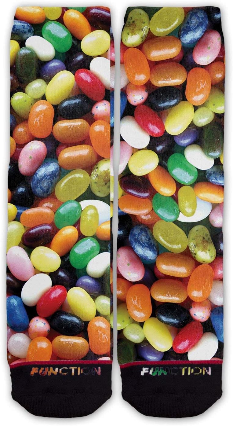 Function - Jelly Beans Fashion Socks Belly Candy Easter Bunny Pattern Real All Over Holiday - Image 2
