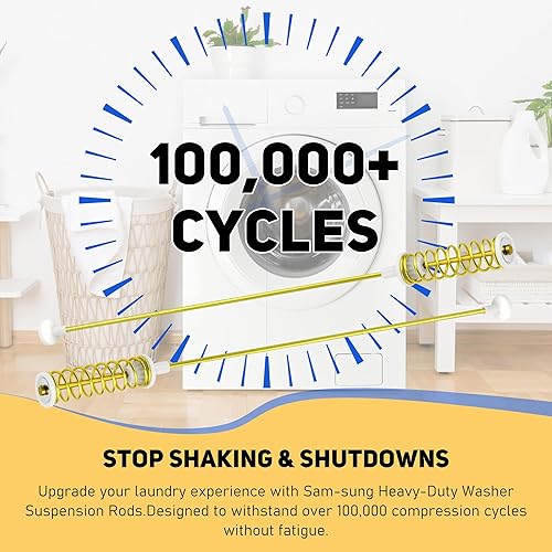 Miniatura 5 de WA400PJHDWR WA50R5400AW DC97-16350C DC97-16350U DC97-16350T Varillas de suspensión para lavadora Sam-sung Reemplazar WA50T5300AC WA50R5200AW