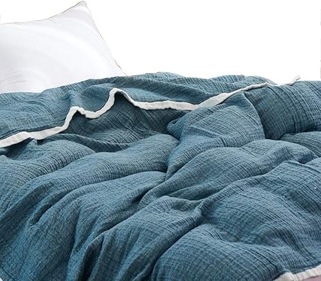 muslin queen blanket