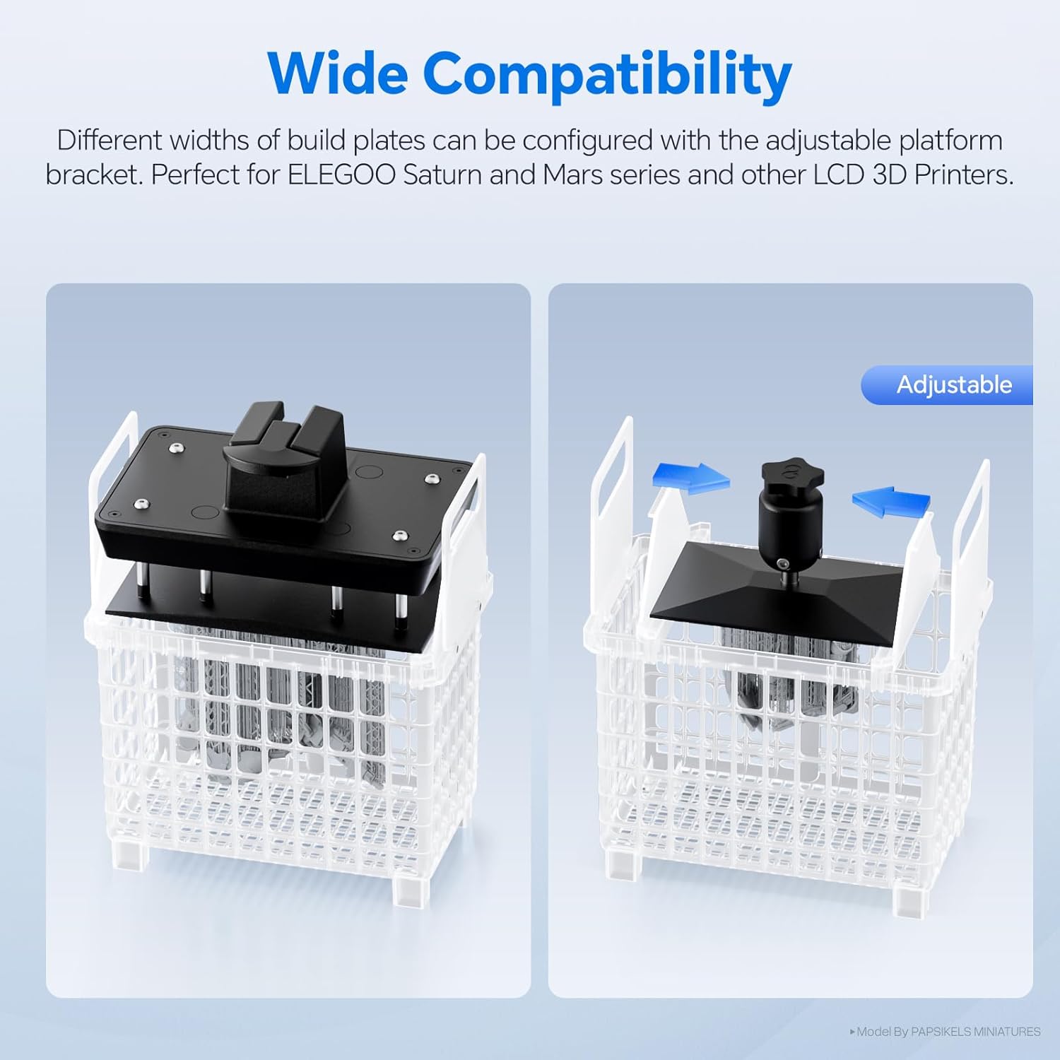 ELEGOO Mercury Plus 3.0 Larger Wash and Cure Station and ELEGOO Upgraded Water Washable Resin 2.0 1kg Gray