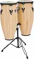 コンガ11インチ　LP Aspire サンタナモデル　スタンド付き LP LPA646 LP Aspire 10 inch & 11 inch Wood Conga Set with