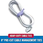 Velcro Brand ONE-WRAP Câblodistribution, fils & Câbles auto-grippants, réutilisables 60 Ct - 8" x 1/2""" Multi-couleur
