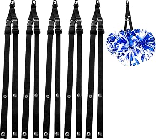 Pom Pony Pom Holder for Backpack Cheer - Adjustable Cheer Pom Poms Holder - Cheer Bag Accessories for Pom Pom Protection