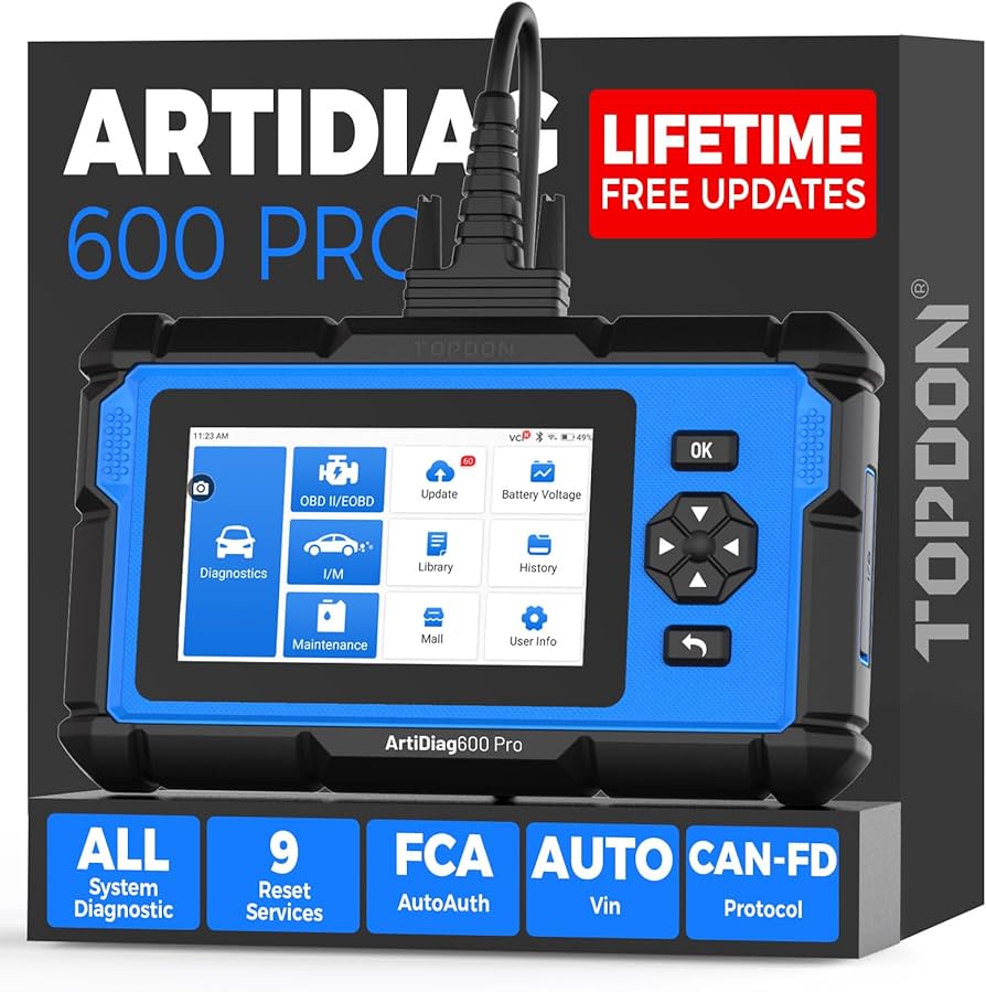 Amazon.com: TOPDON ArtiDiag600 Pro, OBD2 Scanner Diagnostic Tool