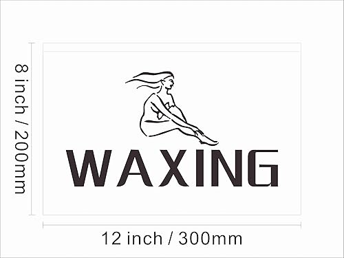 Miniatura 4 de 160011 WAXING - Letrero de neón con luz LED para salón de belleza (12 x 8 pulgadas, azul)
