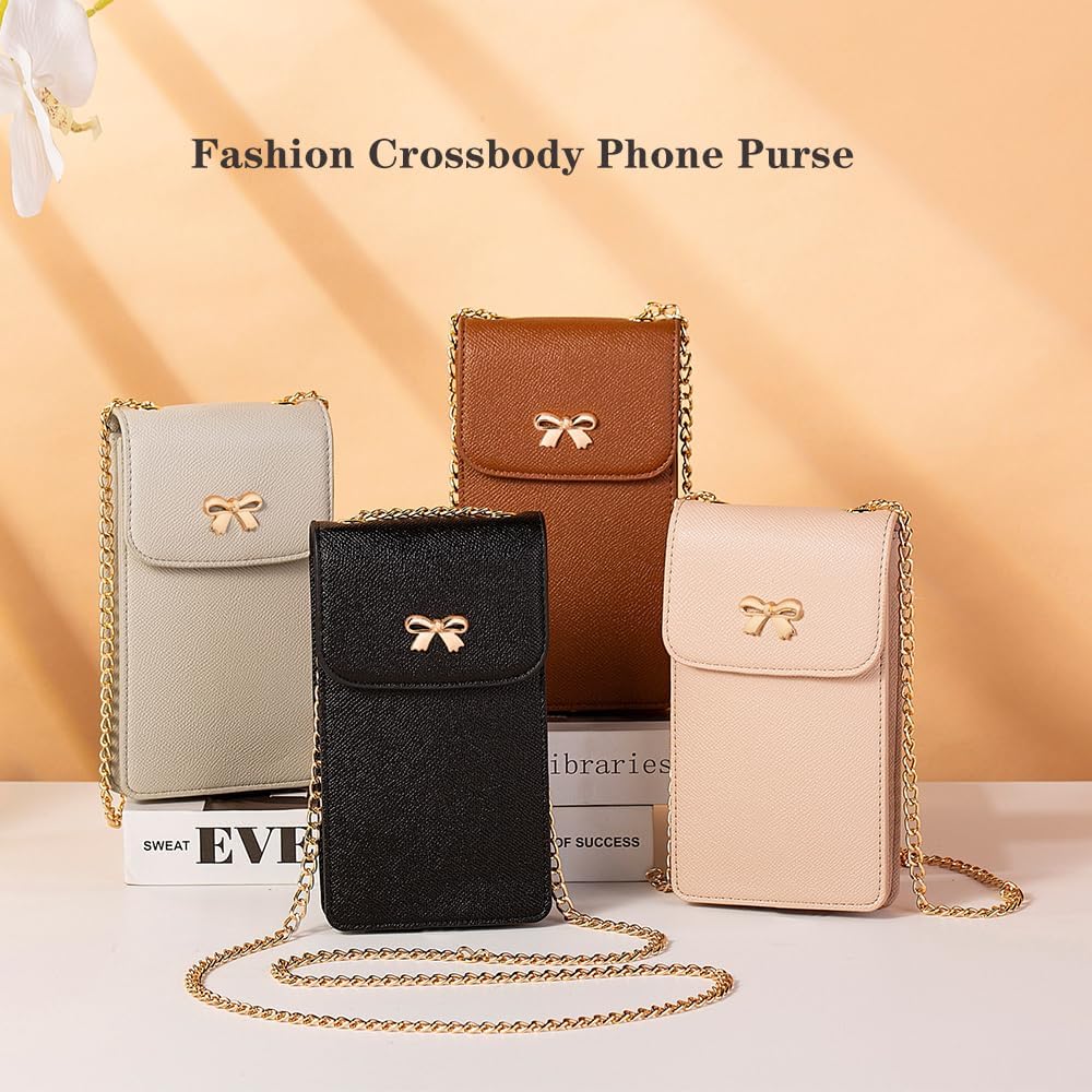 Small Crossbody Cell Phone Purse, Small Crossbody Bags for Women, RFID Crossbody Phone Bag with Credit Card Slot - Image 6