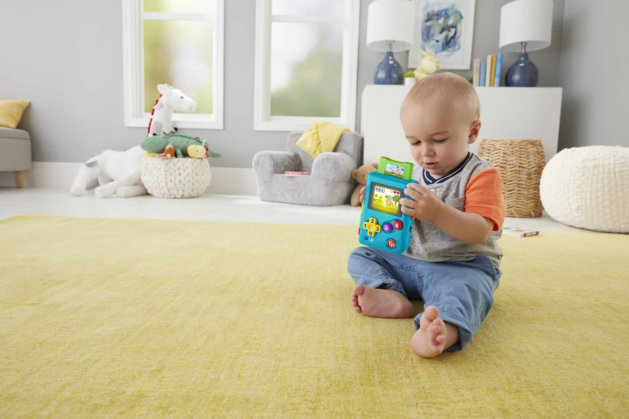Fisher-Price Lil' Gamer, wersja: angielski, brytyjski; włoski; portugalski; hiszpański, kastylijski, HHX12