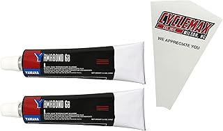 Two Pack compatible with Yamaha Yamabond High Temperature Silicone ACC-YAMAB-ND-6B Contains Two 3.5oz Tubes and a Funnel