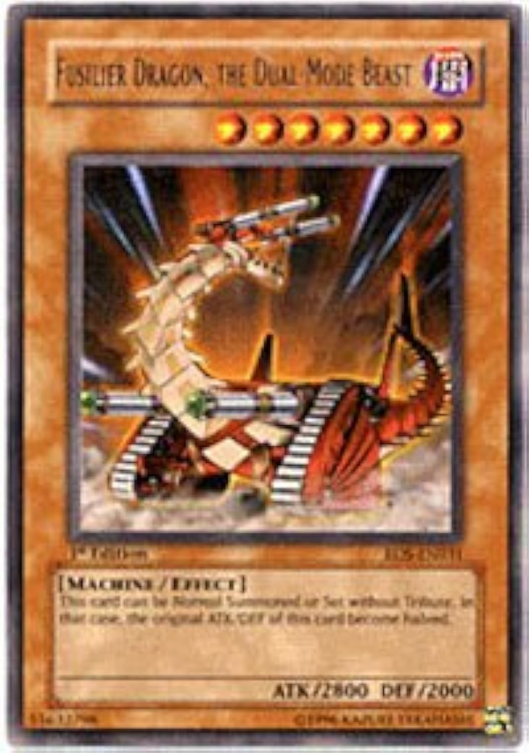 Yu-Gi-Oh! - Fusilier Dragon, the Dual-Mode Beast (RDS-EN031