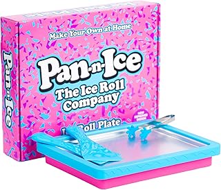 Pan-n-Ice Ice Cream Roll Maker - Make Easy Ice Cream Rolls at Home in an Instant with PAN N ICE, DIY rolled ice cream