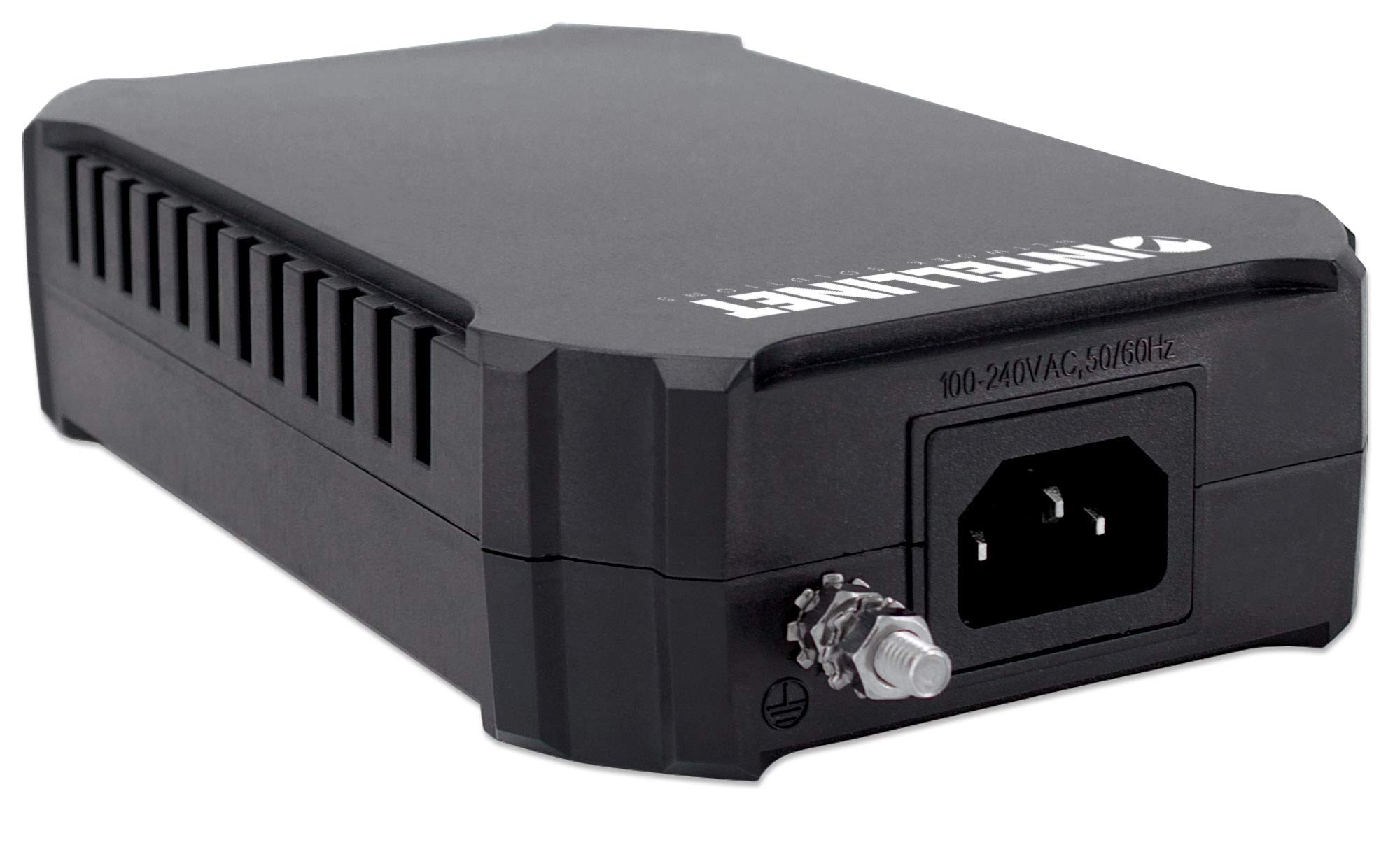 Intellinet Injecteur Gigabit Ultra PoE 1x95W, IEEE 802.3bt, IEEE 802.3at/AF, Noir, Adaptateur réseau