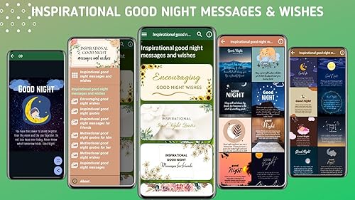 Inspirational good night messages and wishes