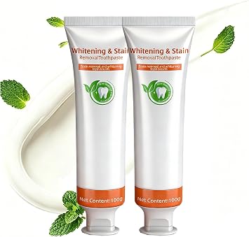 Kugig Toothpaste, Kugig Whitening Toothpaste, Brighten Teeth (2PCS, 100g)