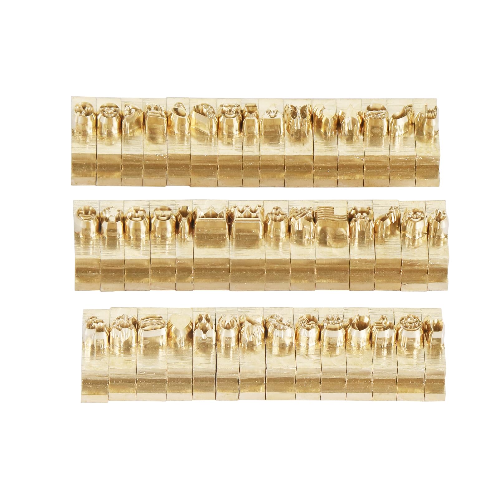 Amazon.com: ZONEPACK 3mm Funny Flexible Brass Letters Mini Symbol