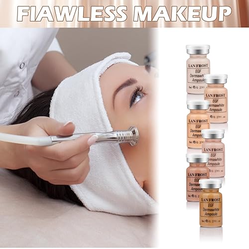 Miniatura 4 de BB - Kit de inicio de suero facial resplandor para el cuidado de la piel, base de ácido hialurónico, base de ácido hialurónico, 6 viales, combinado