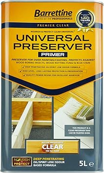 Barrettine Wood Preserver Light Brown 5ltr | Totem Timber - View #4