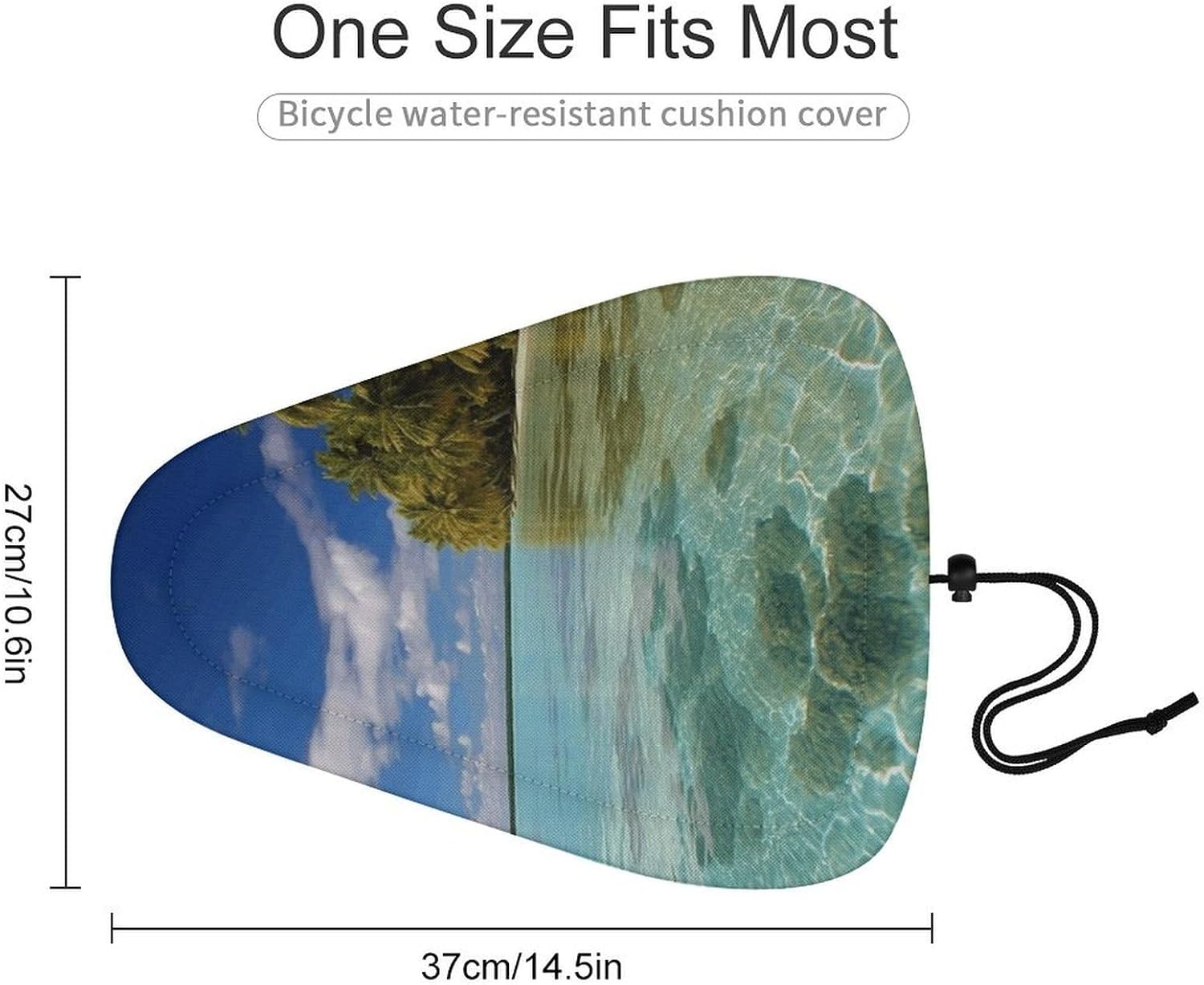 Bike Seat Cover, Dust-Proof Waterproof Bike Seat Cushion Protector image 2