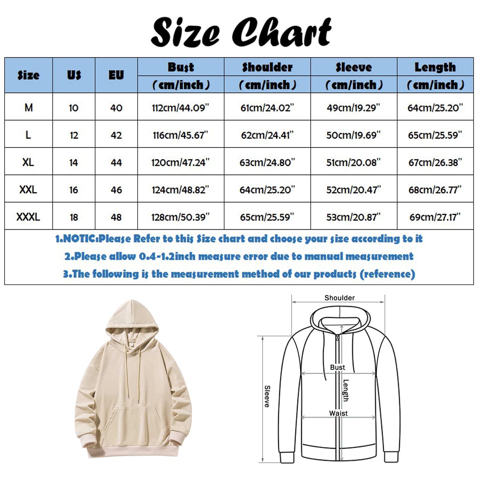 Sudadera con capucha para hombre, corte holgado, con bolsillo canguro