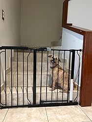 Regalo Easy Step - Puerta Para Bebé Extra Alta Con Acceso, Kit Adicional, Incluye Kit De Extensión De 4 Pulgadas, Kit De Montaje A Presión, Ventosas Para Pared, Negro, 4 Unidades
