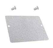 savone WB34X21271 Waveguide Cover for GE Microwave Replacement with WB03X27704 Locking Button Pin
