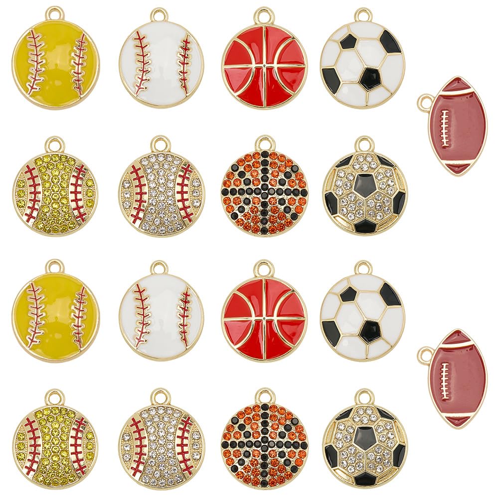 Pendentifs sportifs en vrac à porter au quotidien pour passionnés
