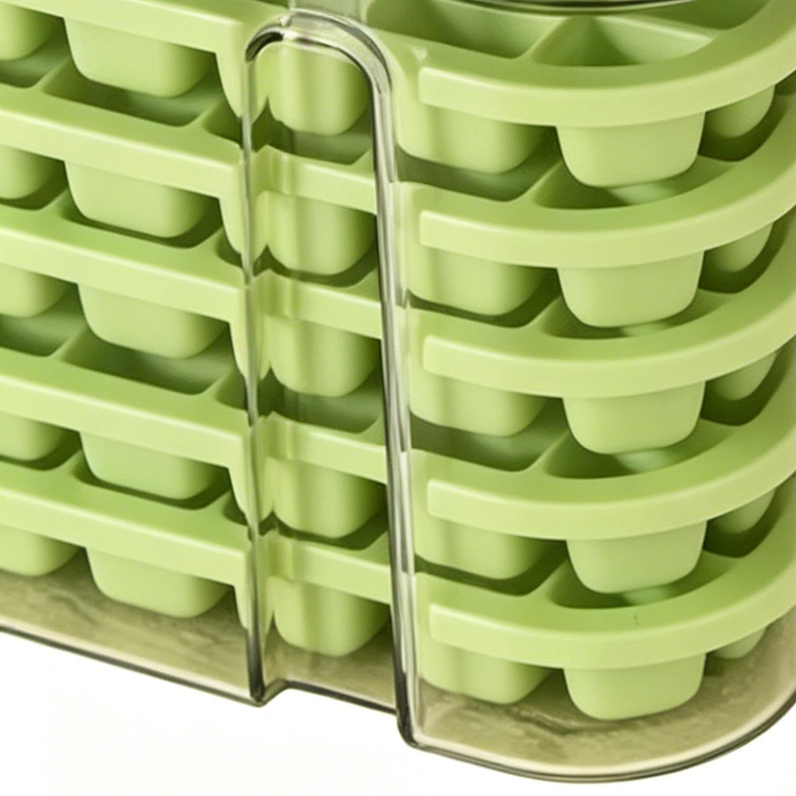 Cubitera Hielo 5 Piezas Bandeja Liberación Fácil | moldes para hielo 77 cavidades para congelador y cocina, enfriar bebidas, café, cóctel y whisky, y otras bebidas
