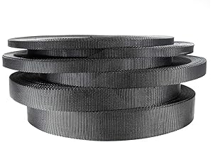 1/2 Inch High-Density Multipurpose Nylon Webbing for DIY Projects