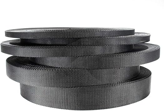 West Coast Paracord Nylon Webbing - Flat Rope - All-Purpose Heavy Duty Strap - for Gardening, Cargo Straps, Crafting, Fishing Lines, Marine