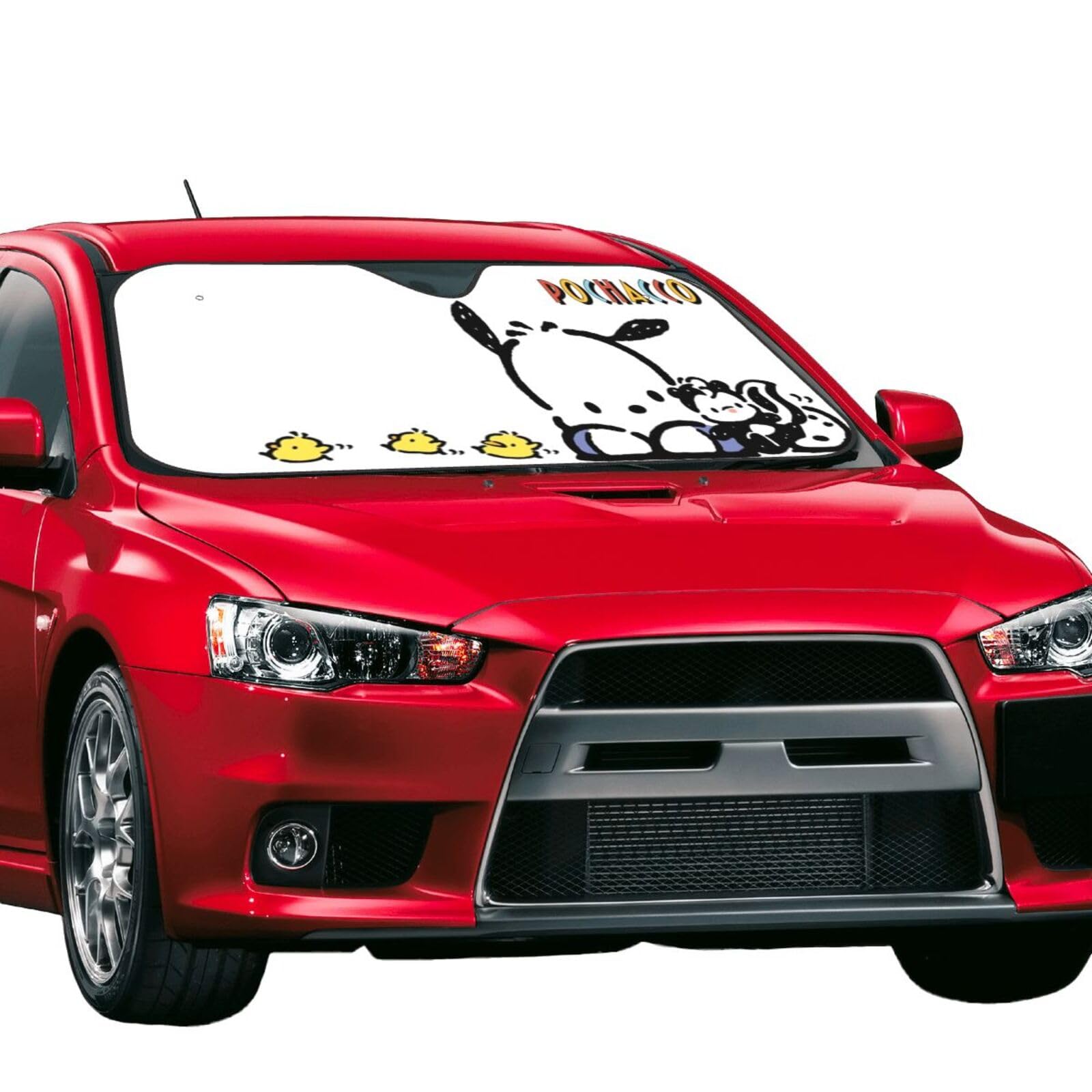 Amazon | ポチャッコ サンシェード 車 フロントサンシェード 遮光 断熱