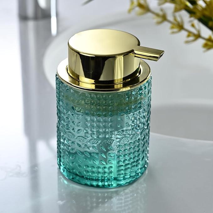 Foaming Glass Soap Dispenser