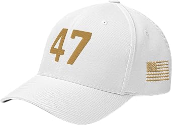 Charlie Kirk 47 A True Patriot Pray Justice Assassination Shooting Hero Freedom Hat Adjustable Baseball Cap Unisex Men&Women White