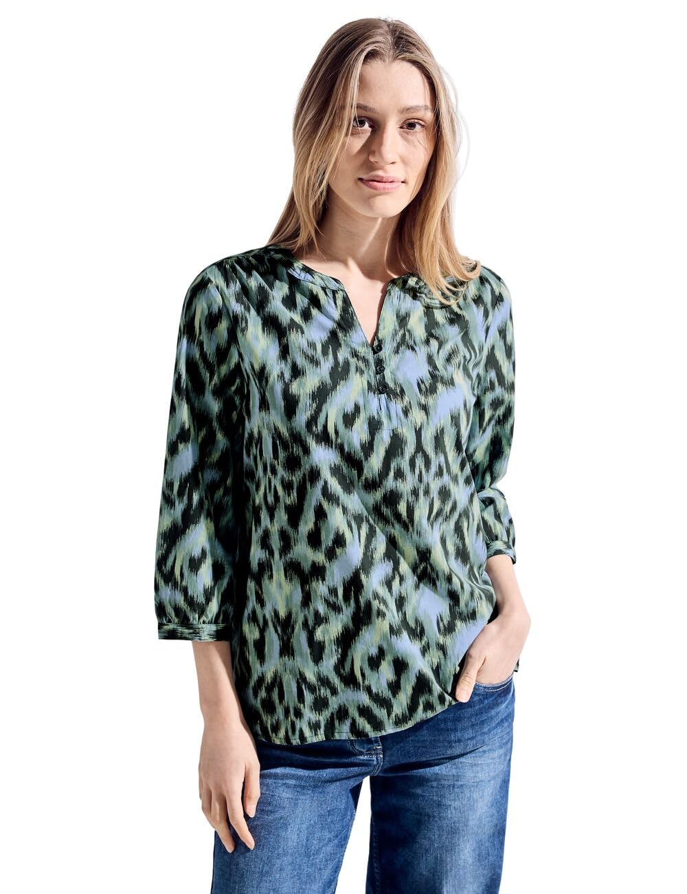 Cecil Bluse mit modernem Print