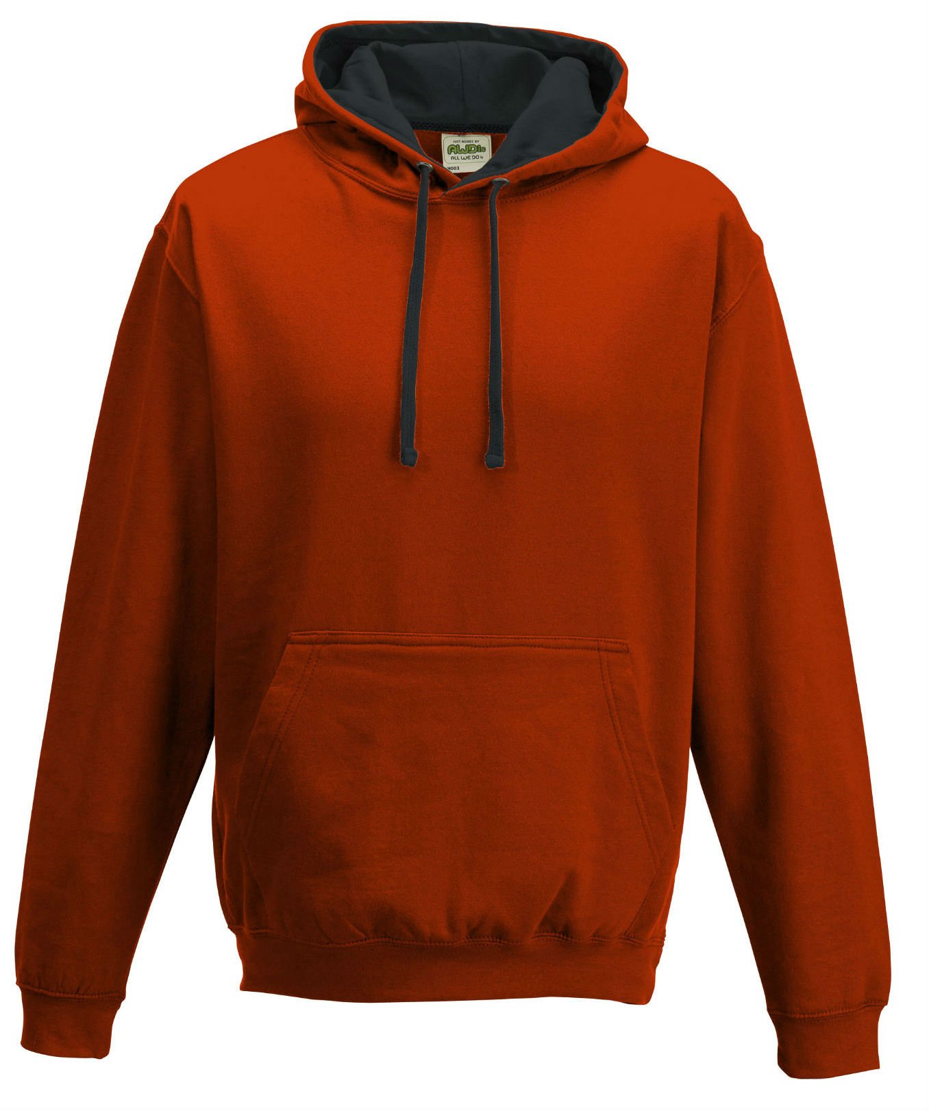Just Hoods Varsity Hooded Sweatshirt - Multicolour - XX-Large