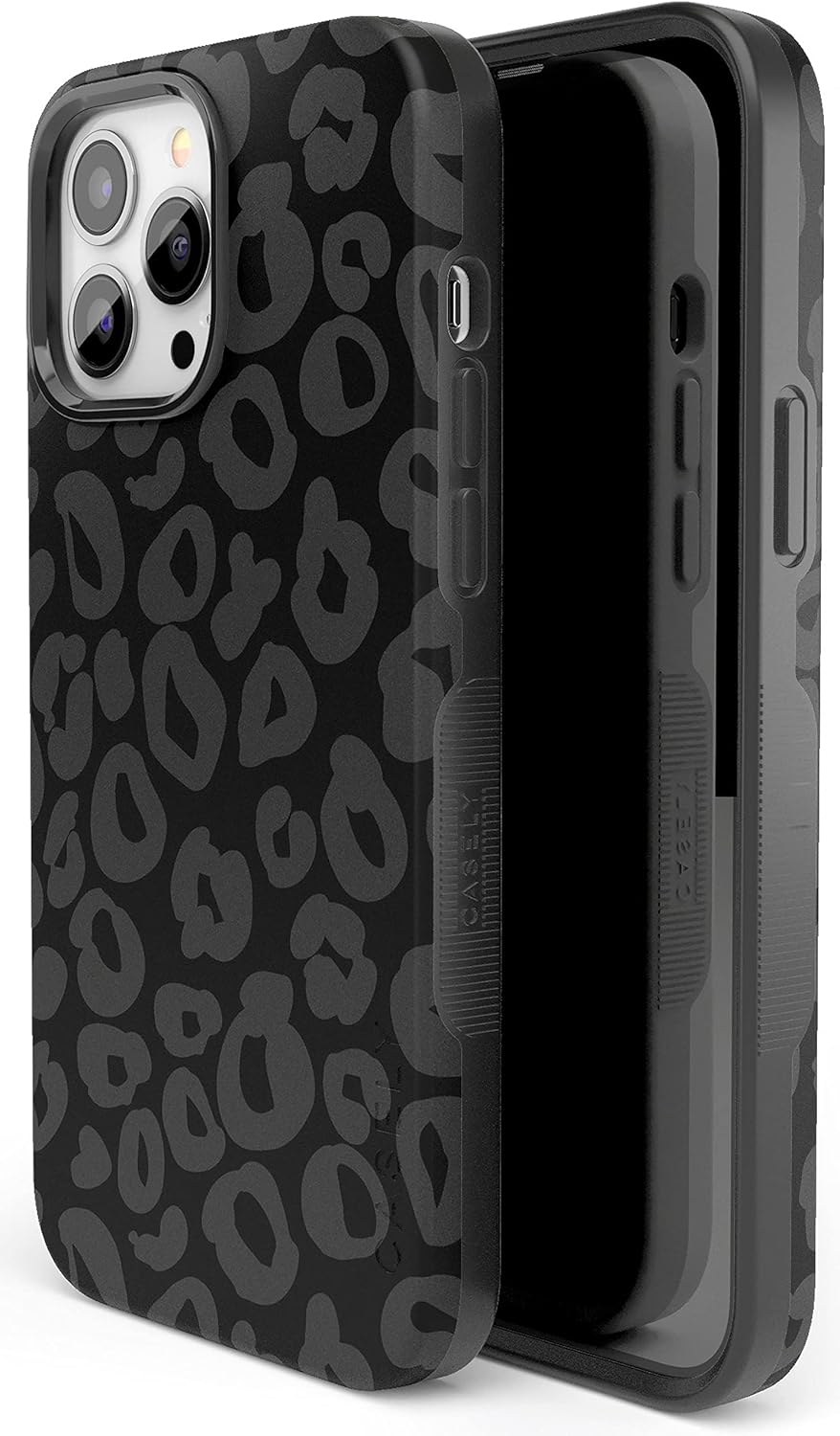 Casely iPhone 14 Pro Max Case | Into the Wild | Black Leopard | Bold Protective Design | MagSafe Compatible Design