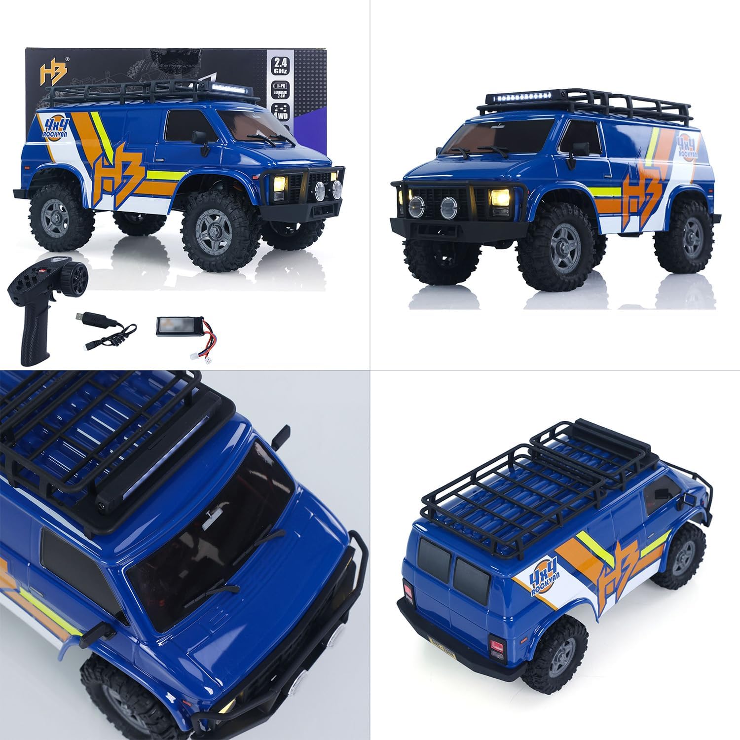 TOUCAN RC HOBBY 4WD Hobby Plus 1/18 RC Rock Crawler CR18P 1810503 2Speed Electric Radio Controlled Off Road Vehicle Portal Axle Flysky Radio for Adult