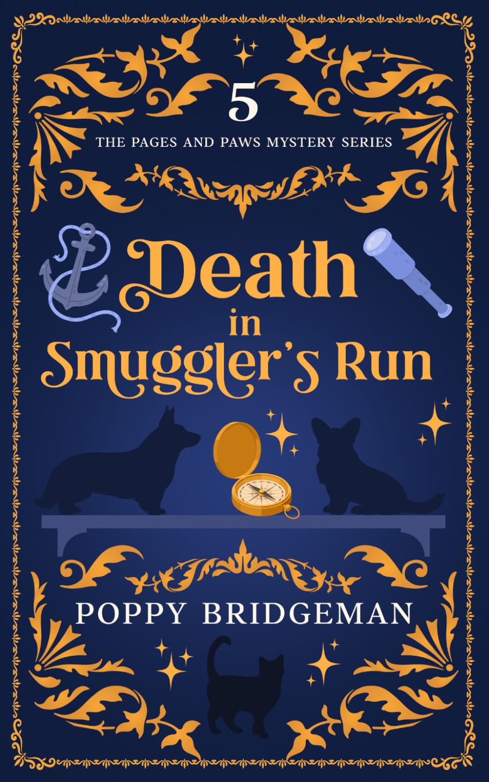 Death in Smuggler's Run (The Pages and Paws Mystery Series)