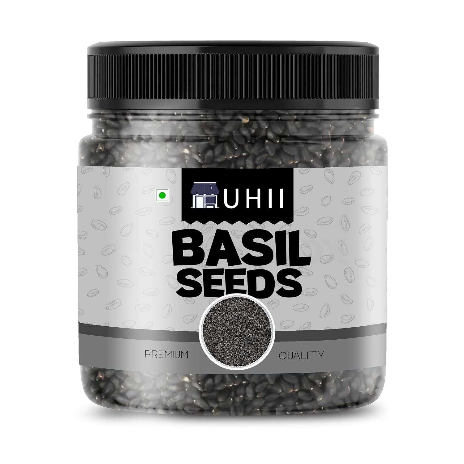 UHII Raw Basil Seeds for Detox Drinks