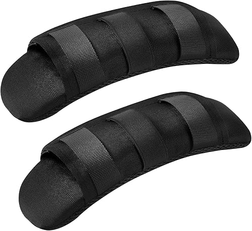 Paquete de 2 correas de hombro para mochila, almohadillas para correa, chaleco táctico, almohadilla para guitarra, ancho de hasta 3.1 pulgadas,