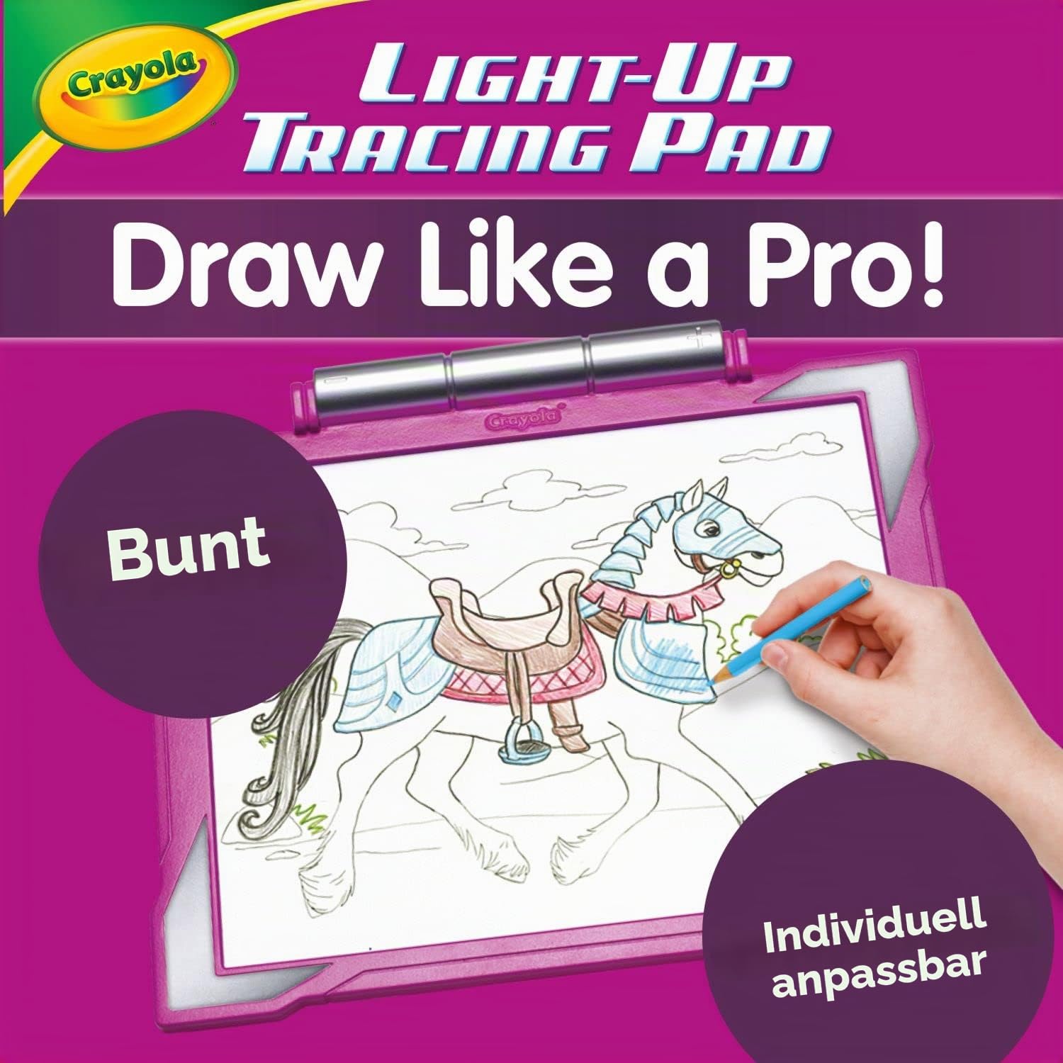Crayola – Leuchttafel, Geschenk und Spielzeug für Kinder, Alter 6, 7, 8, 9