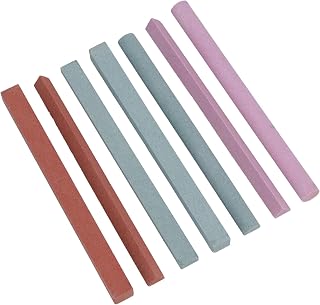 Assorted Sharpening Stone Set 180 & 240 Grit Various Shapes Slipstones TE267