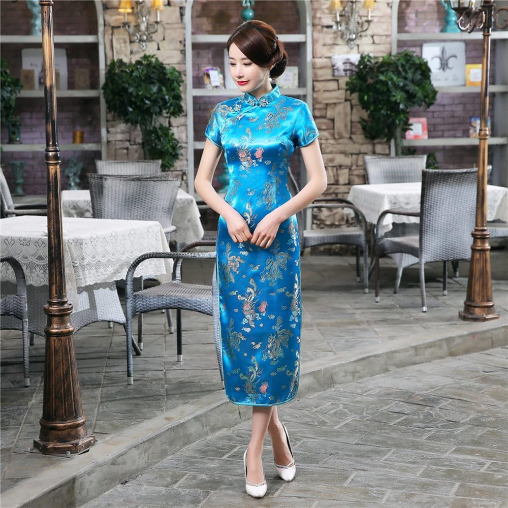 green emerald velvet dress Amazon.com: Womens Chinese Dress