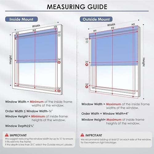 Miniatura 7 de Persianas enrollables motorizadas con control remoto y panel solar, persianas inteligentes 100% opacas, automáticas, inalámbricas, persianas