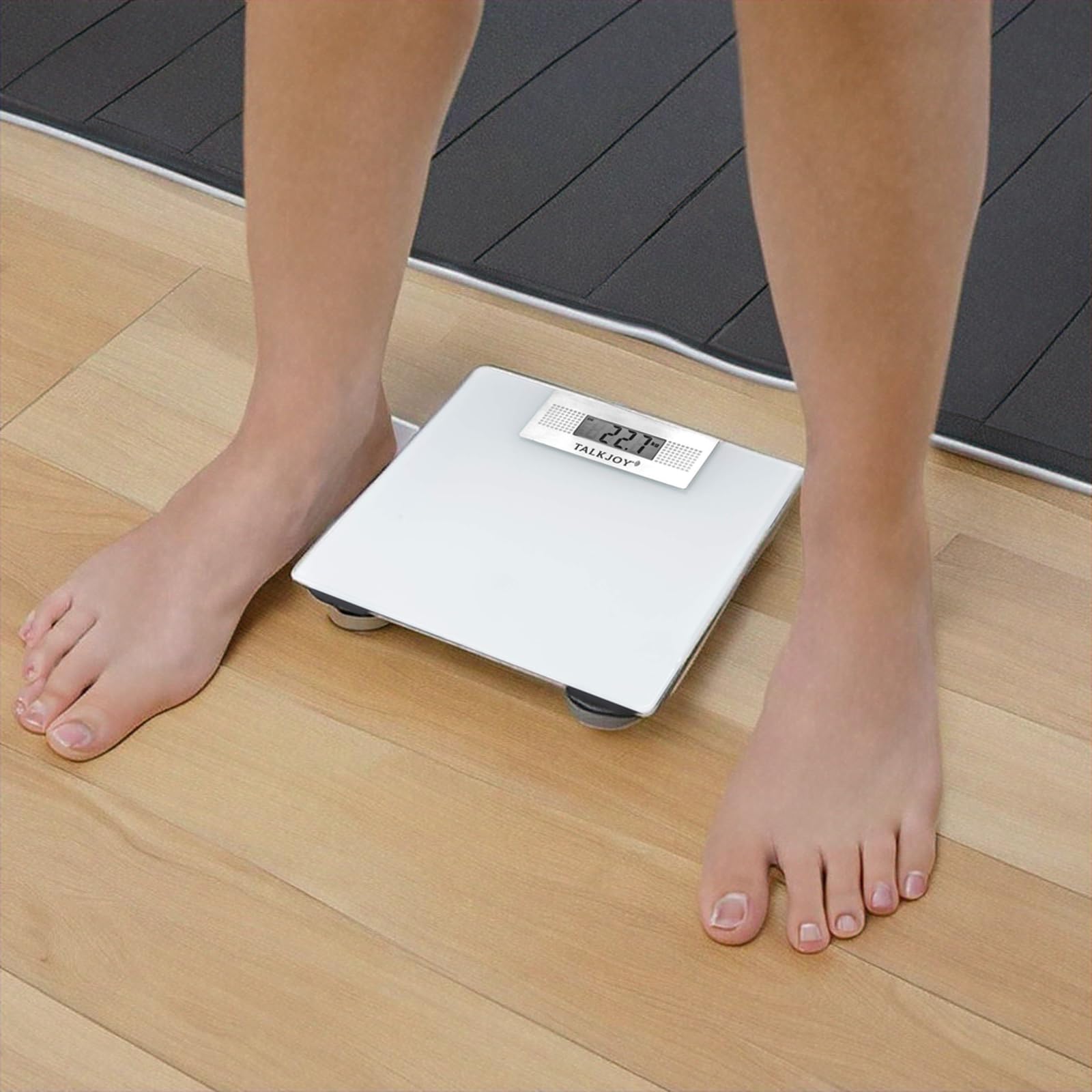 Bilancia professionale parlante digitale per il corpo, per anziani, ciechi, bambini, ideale per il bagno