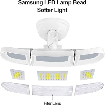 RICH SOLAR Solar Motion Activated Security Light 1600 Lumens (White)