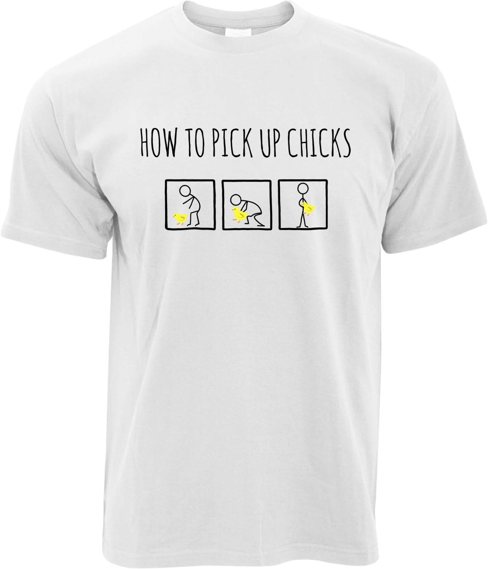Tim And Ted How to Pick Up Chicks Funny T Shirt