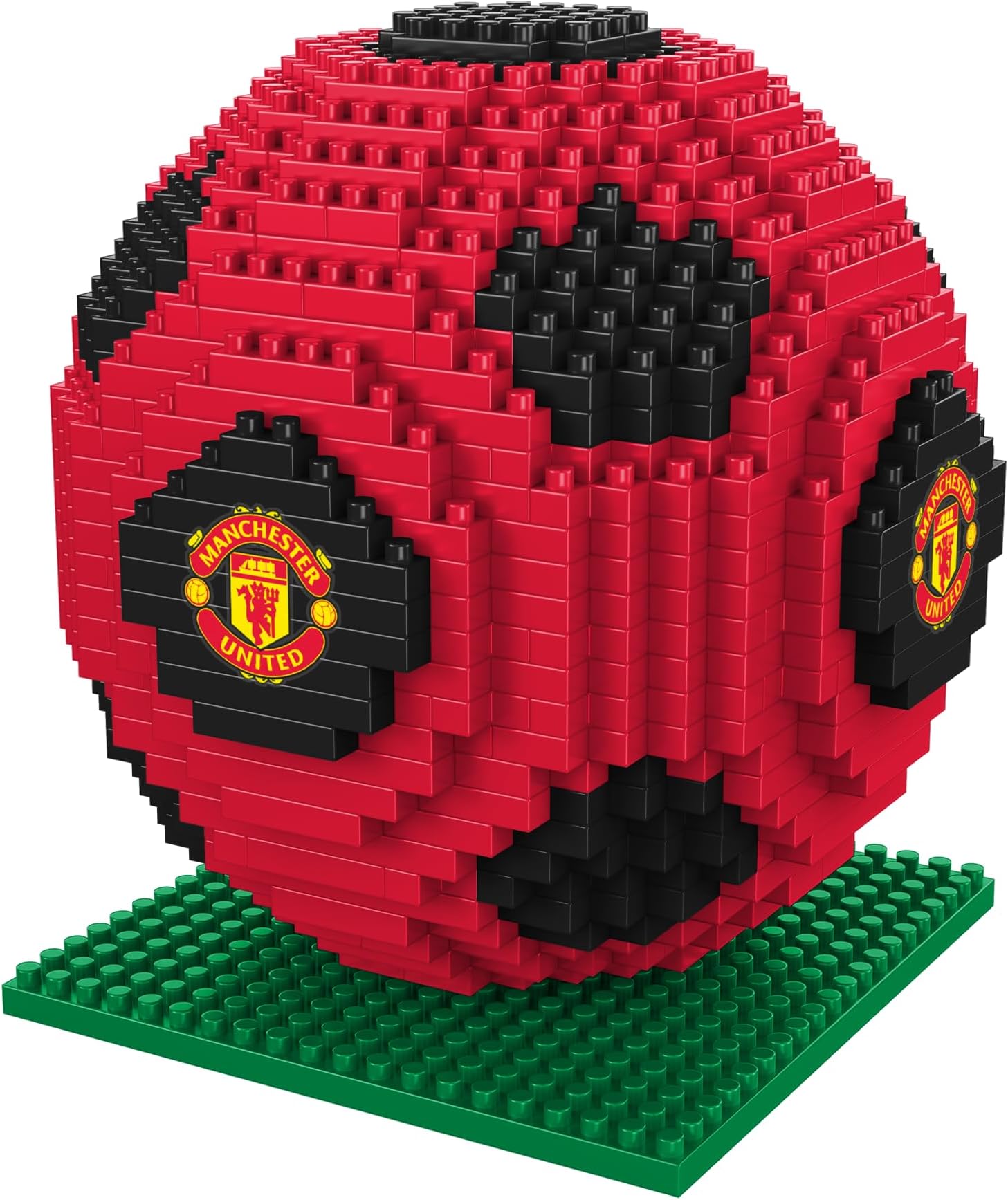 – FOCO BRXLZ Manchester United FC Football Premier League Championship Logo Team Building Set 3D Construction Toy
