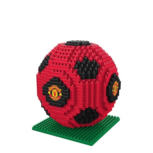 FOCO BRXLZ Manchester United FC Football Premier League Championship Logo Team Building Set 3D Construction…